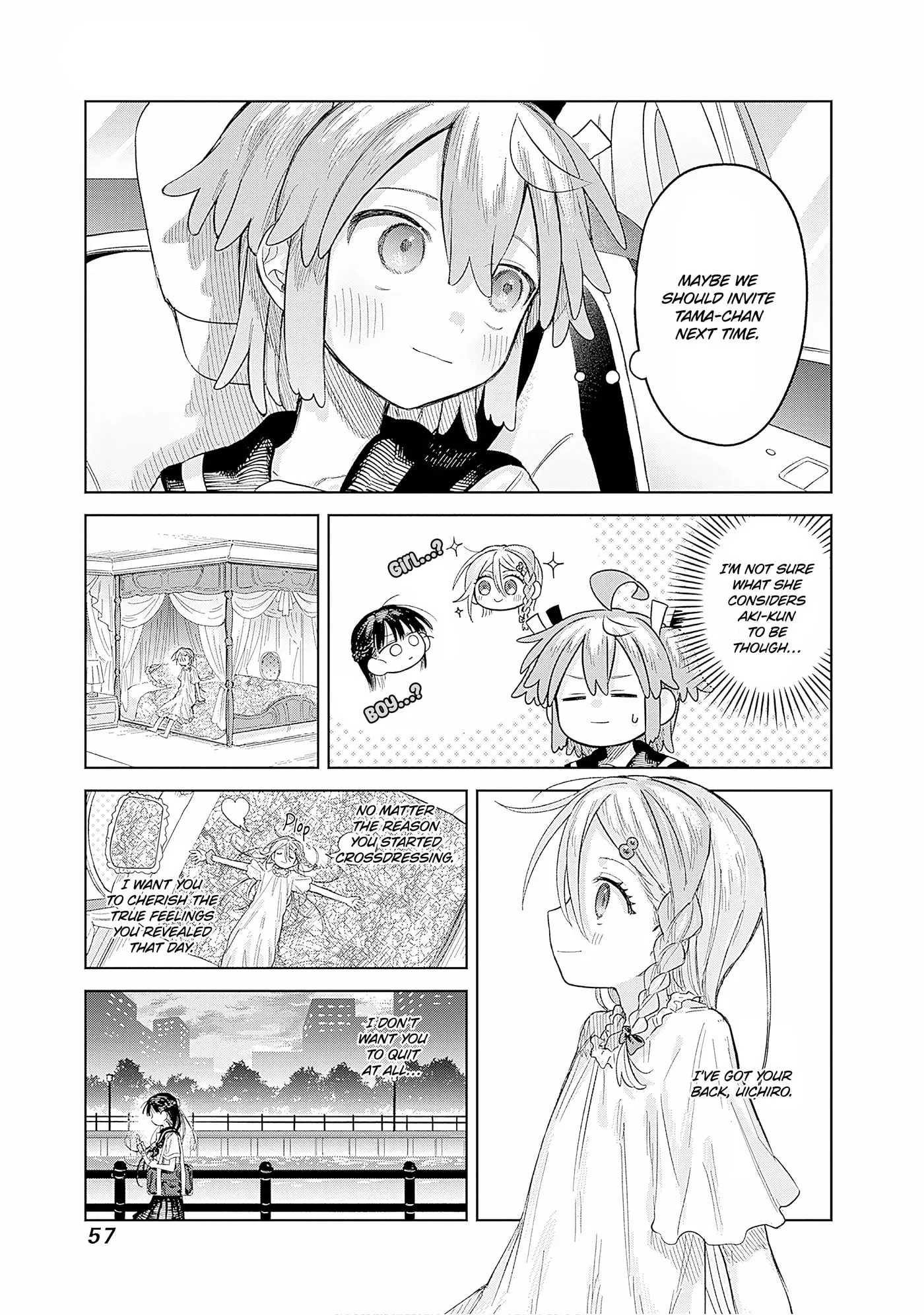 Josou Danshi wa Skirt o Nugitai! Chapter 23 page 19 - 