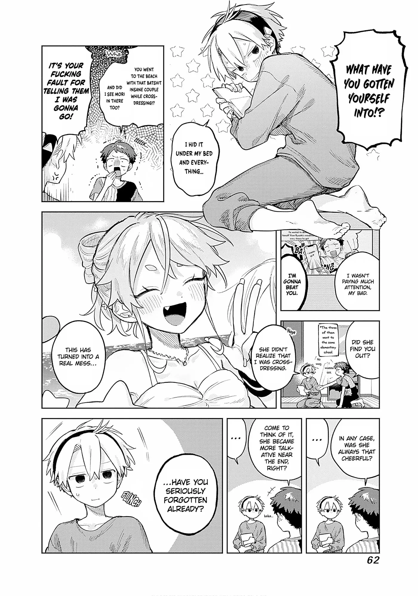 Josou Danshi wa Skirt o Nugitai! Chapter 24 page 2 - 