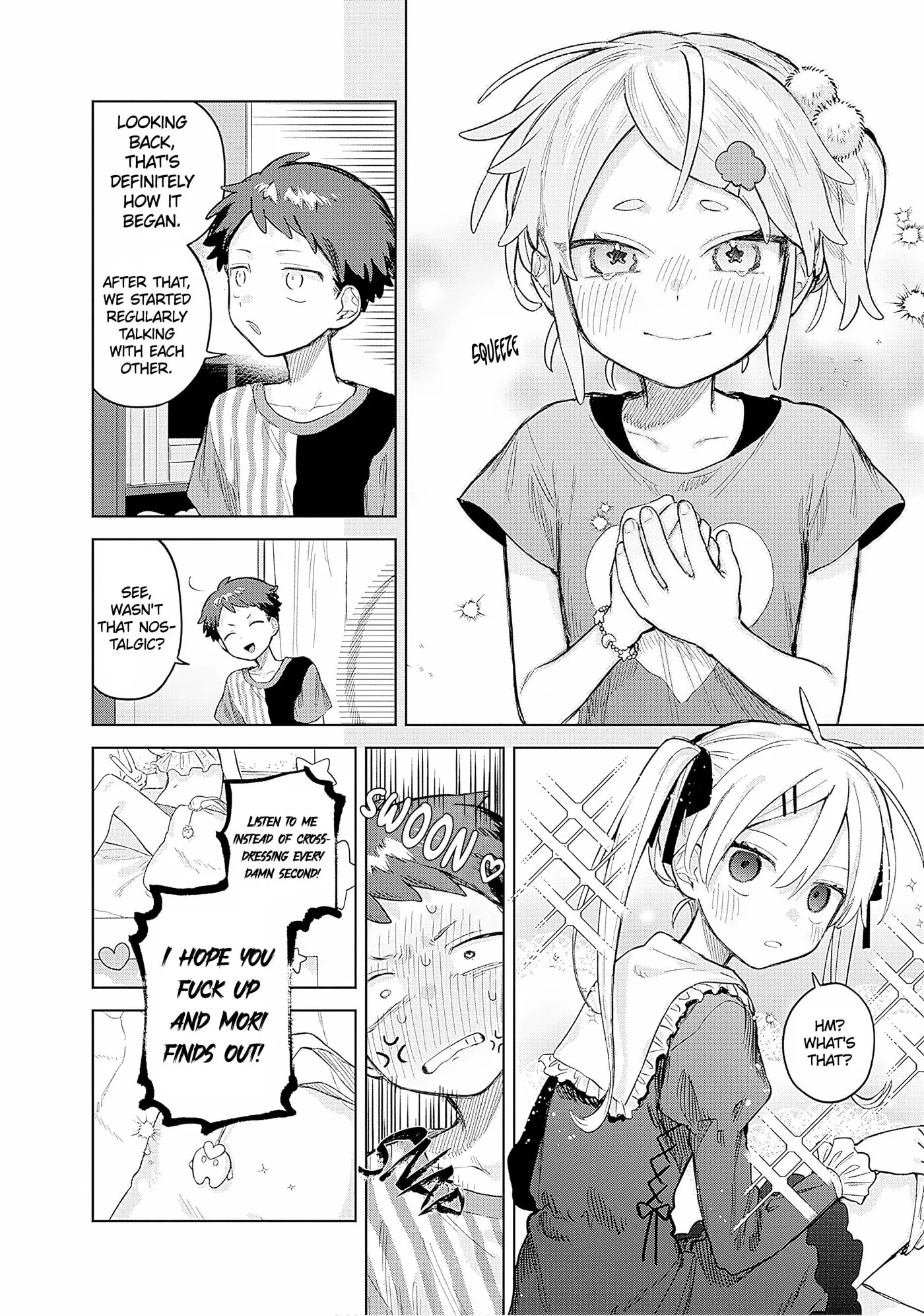 Josou Danshi wa Skirt o Nugitai! Chapter 24 page 10 - 