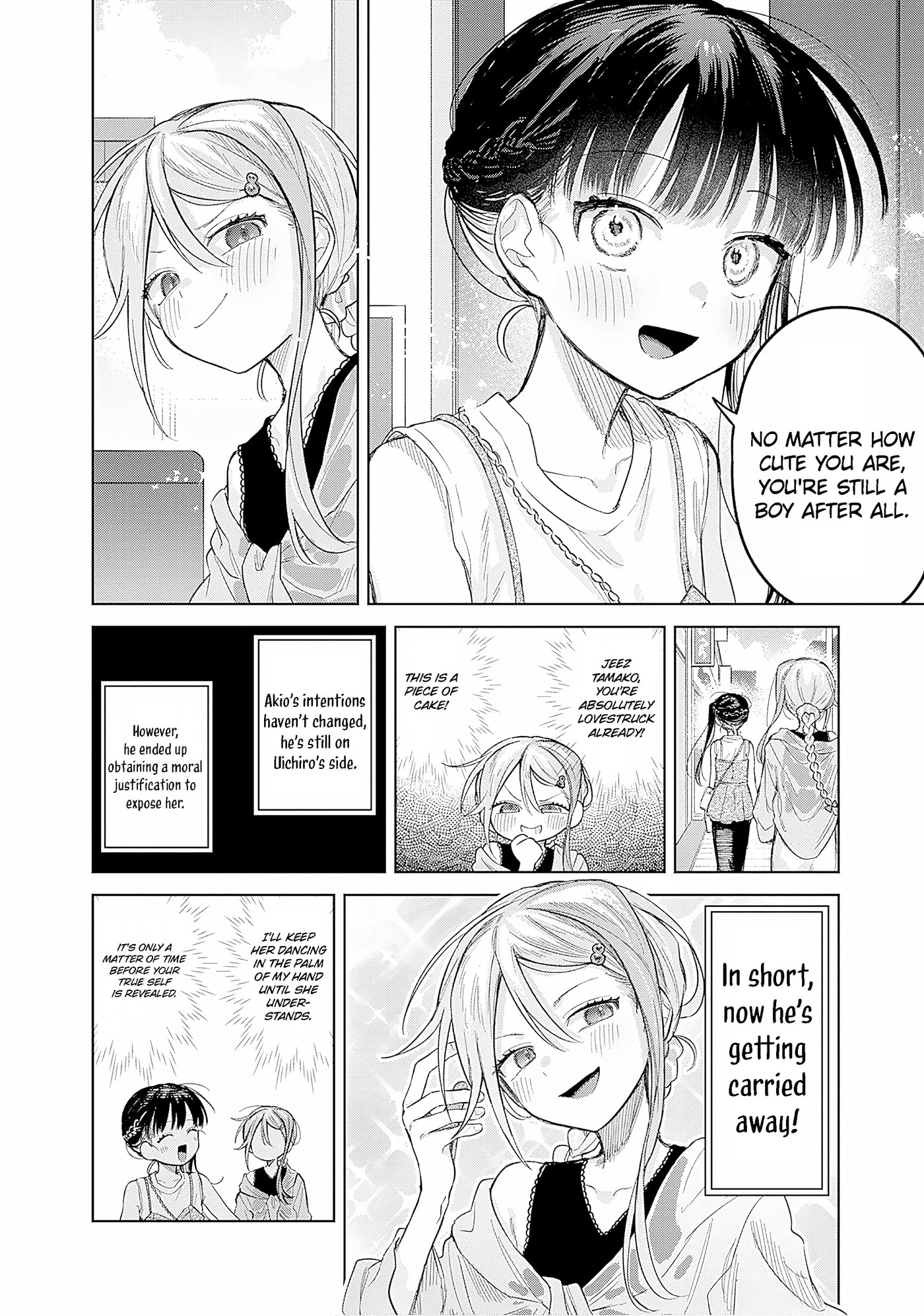 Josou Danshi wa Skirt o Nugitai! Chapter 25 page 12 - 