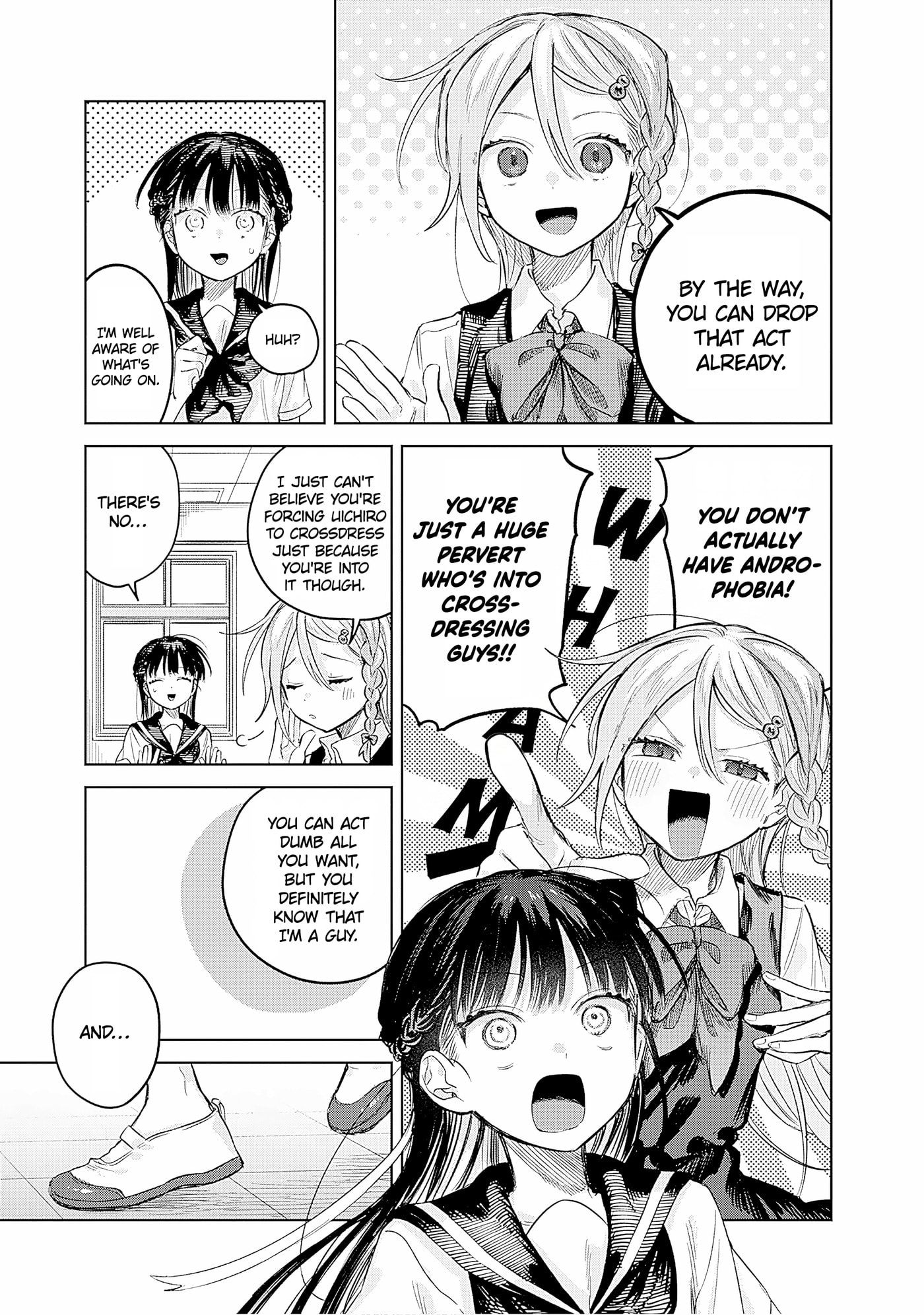 Josou Danshi wa Skirt o Nugitai! Chapter 25 page 5 - 