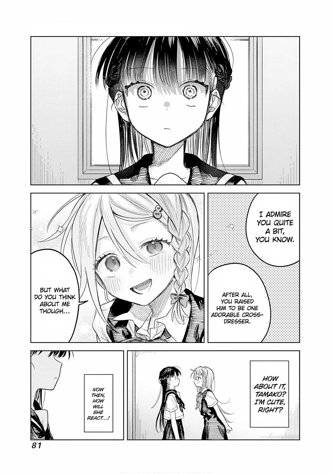 Josou Danshi wa Skirt o Nugitai! Chapter 25 page 9 - 