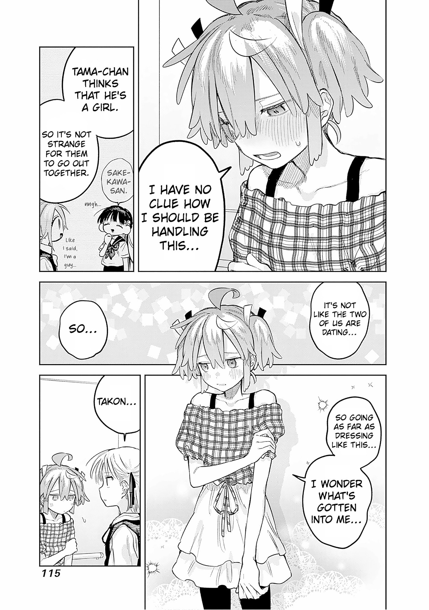 Josou Danshi wa Skirt o Nugitai! Chapter 26 page 12 - 