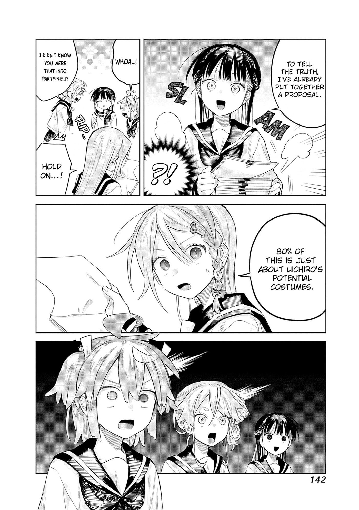 Josou Danshi wa Skirt o Nugitai! Chapter 27 page 12 - 