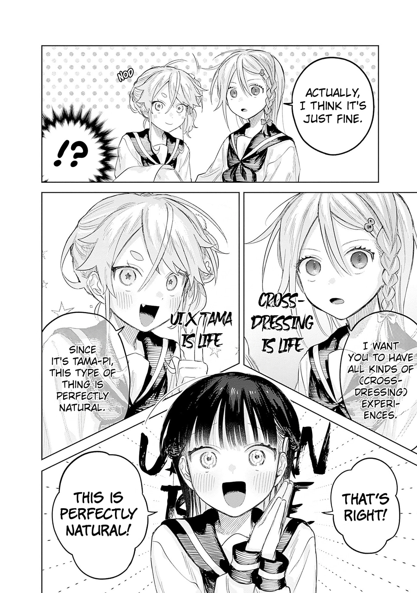 Josou Danshi wa Skirt o Nugitai! Chapter 27 page 14 - 