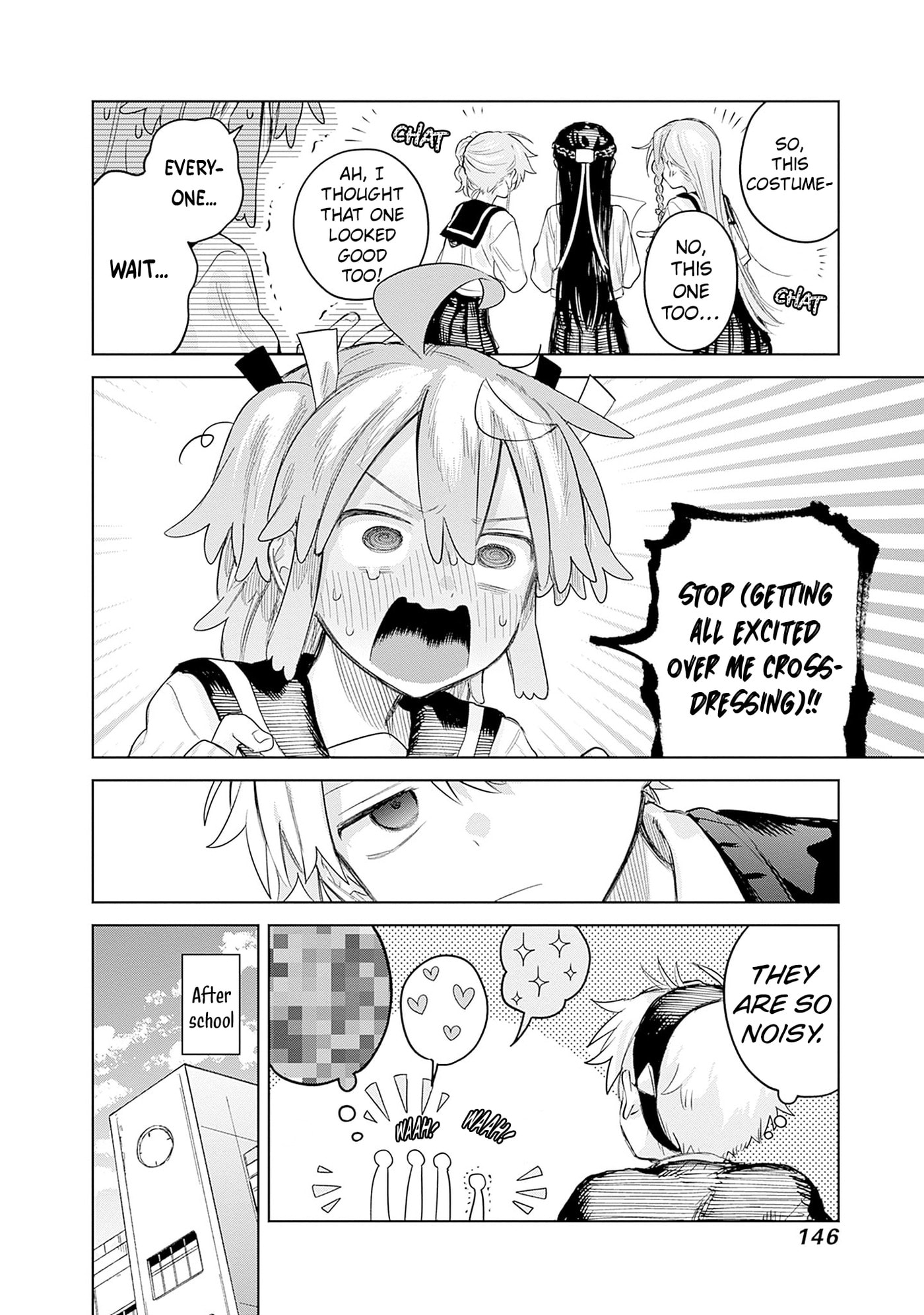 Josou Danshi wa Skirt o Nugitai! Chapter 27 page 16 - 