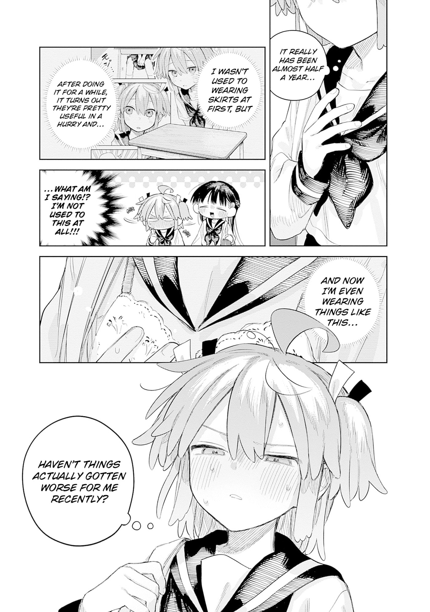 Josou Danshi wa Skirt o Nugitai! Chapter 27 page 3 - 