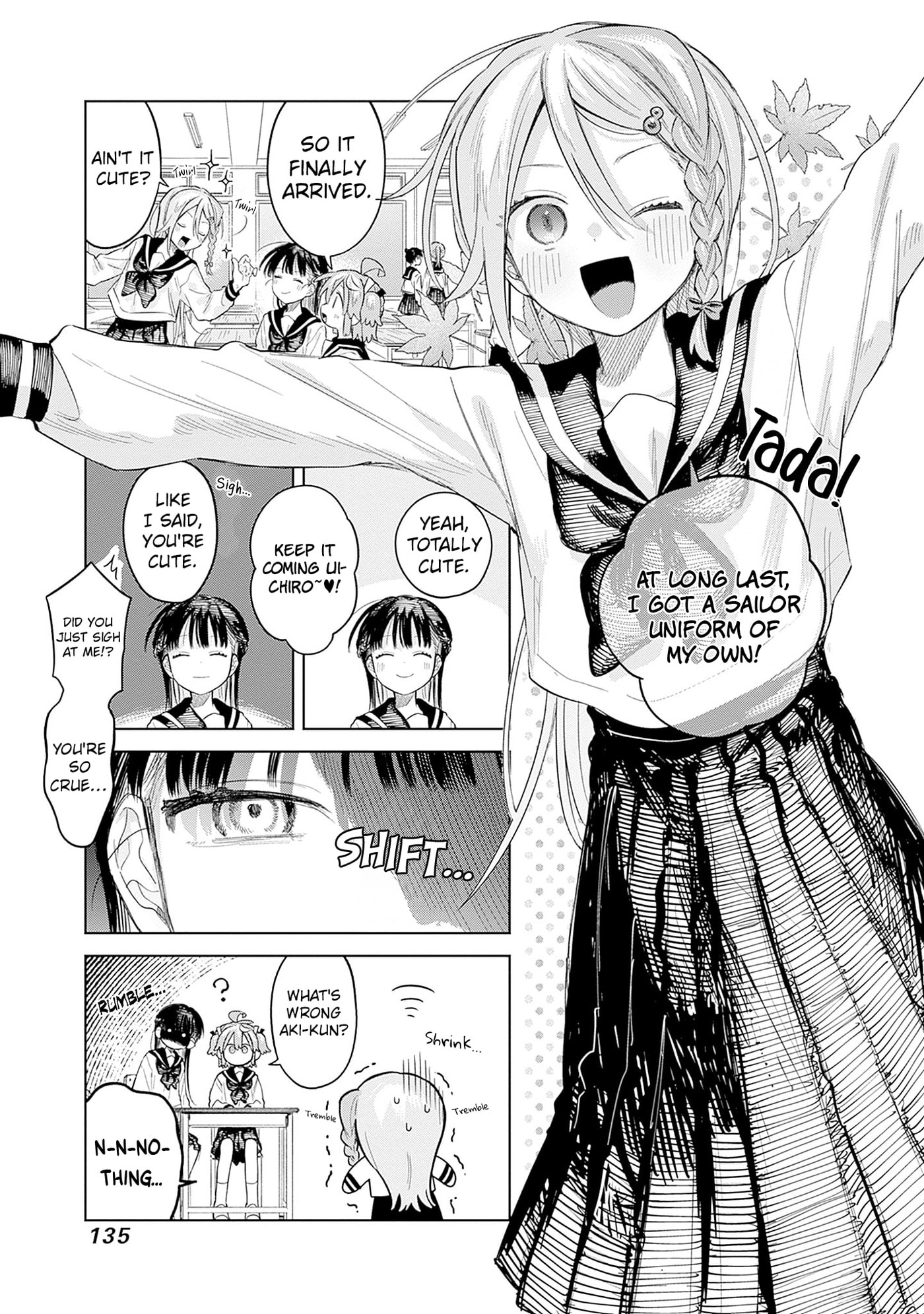 Josou Danshi wa Skirt o Nugitai! Chapter 27 page 5 - 