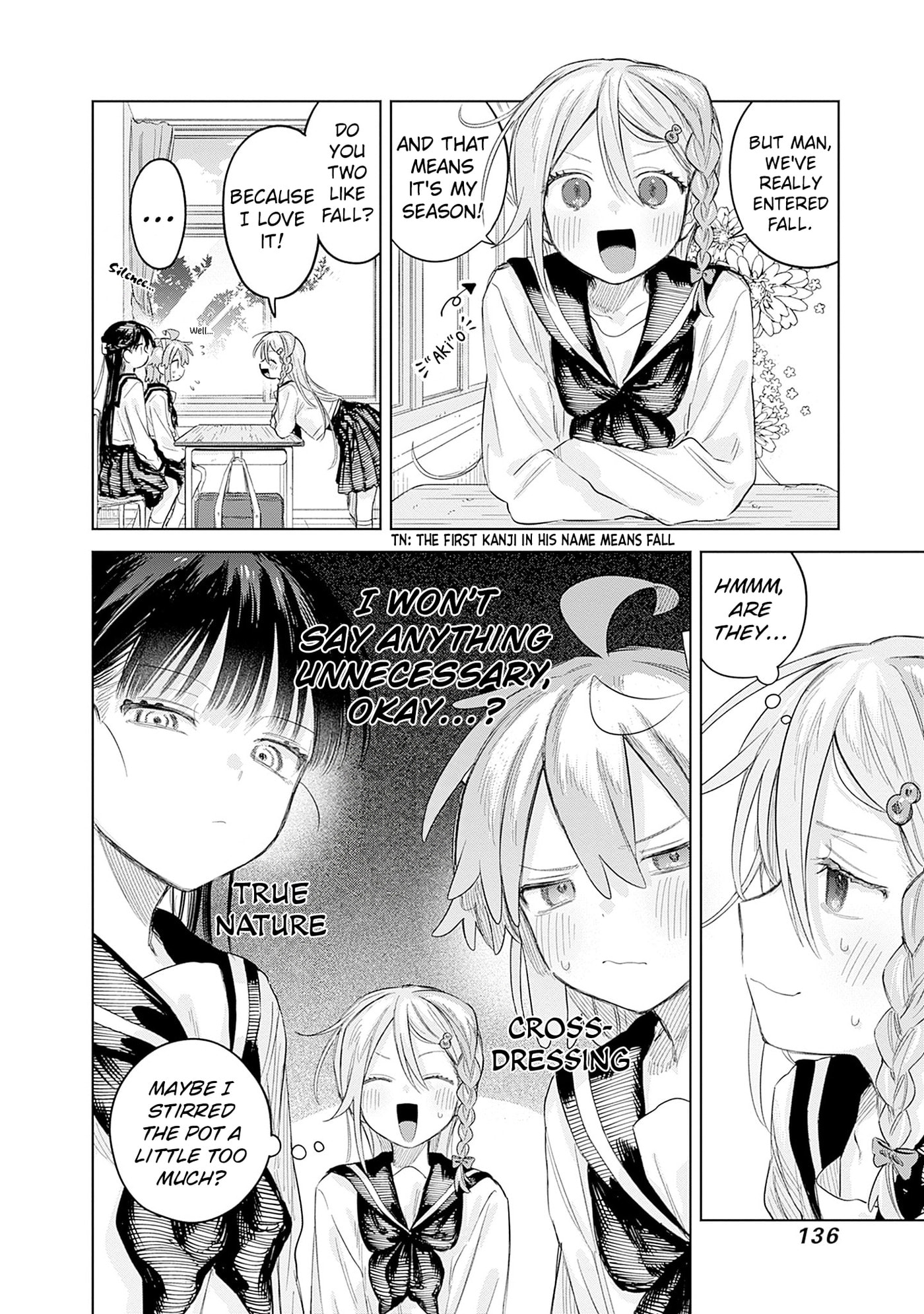 Josou Danshi wa Skirt o Nugitai! Chapter 27 page 6 - 