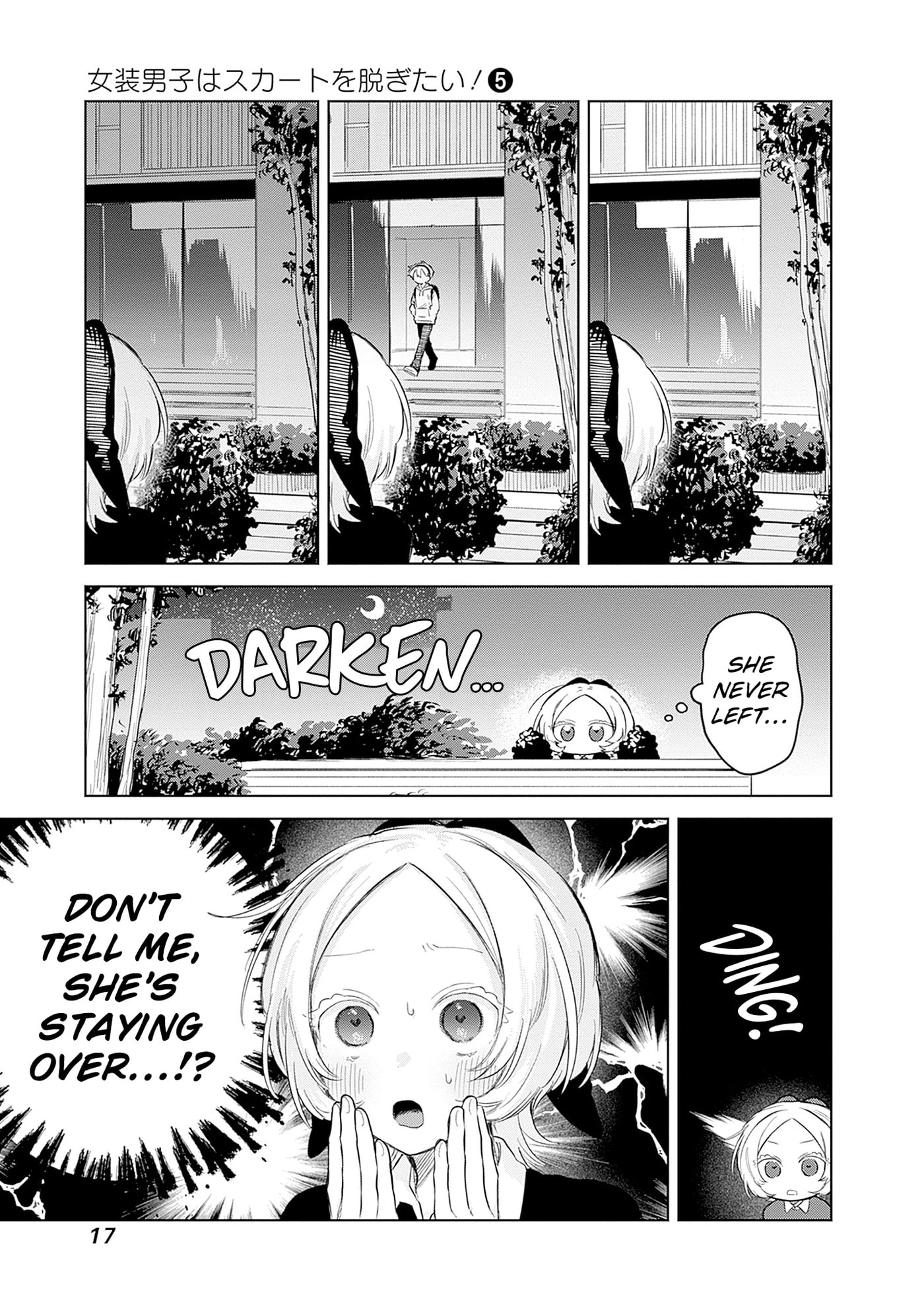 Josou Danshi wa Skirt o Nugitai! Chapter 28 page 15 - 