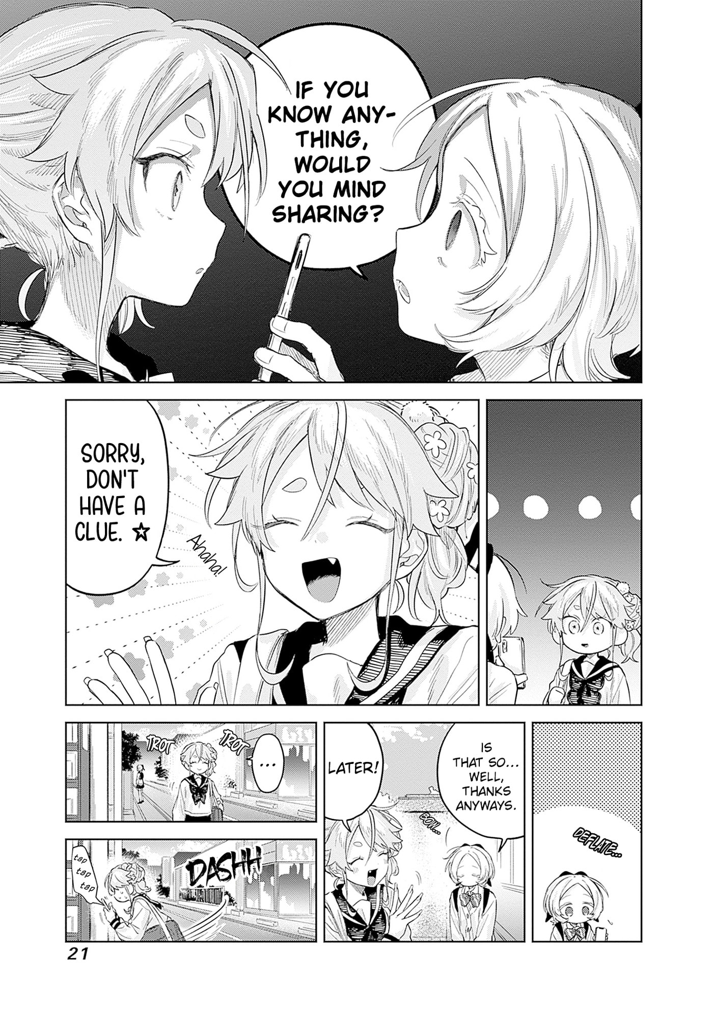 Josou Danshi wa Skirt o Nugitai! Chapter 28 page 19 - 