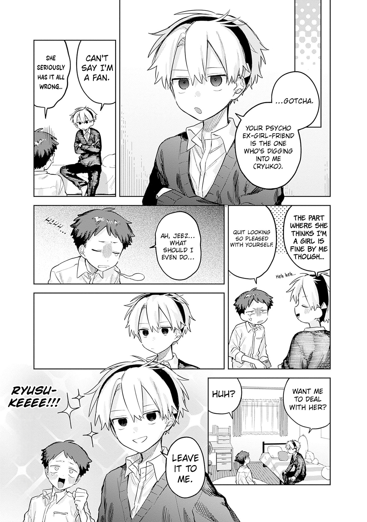 Josou Danshi wa Skirt o Nugitai! Chapter 28 page 21 - 