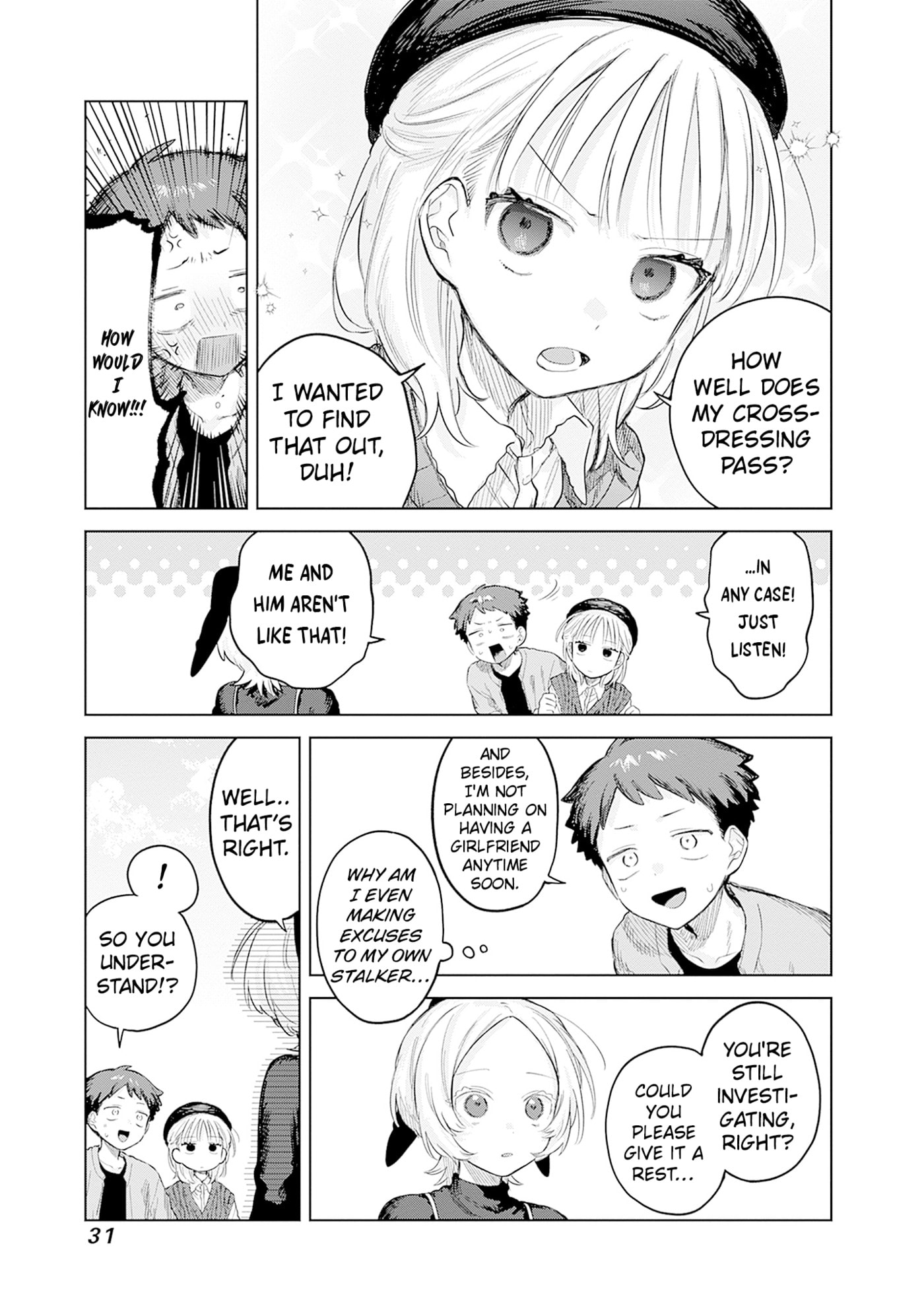 Josou Danshi wa Skirt o Nugitai! Chapter 28 page 29 - 