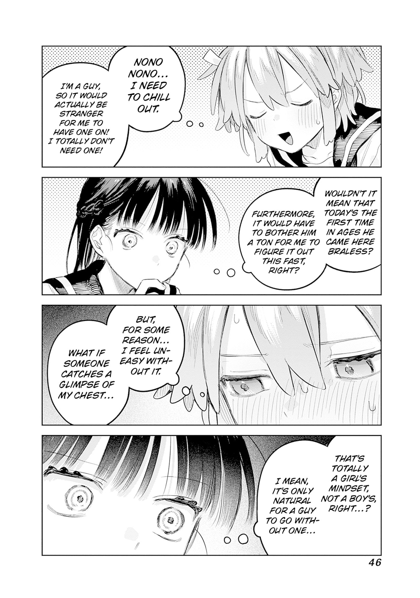 Josou Danshi wa Skirt o Nugitai! Chapter 29 page 12 - 