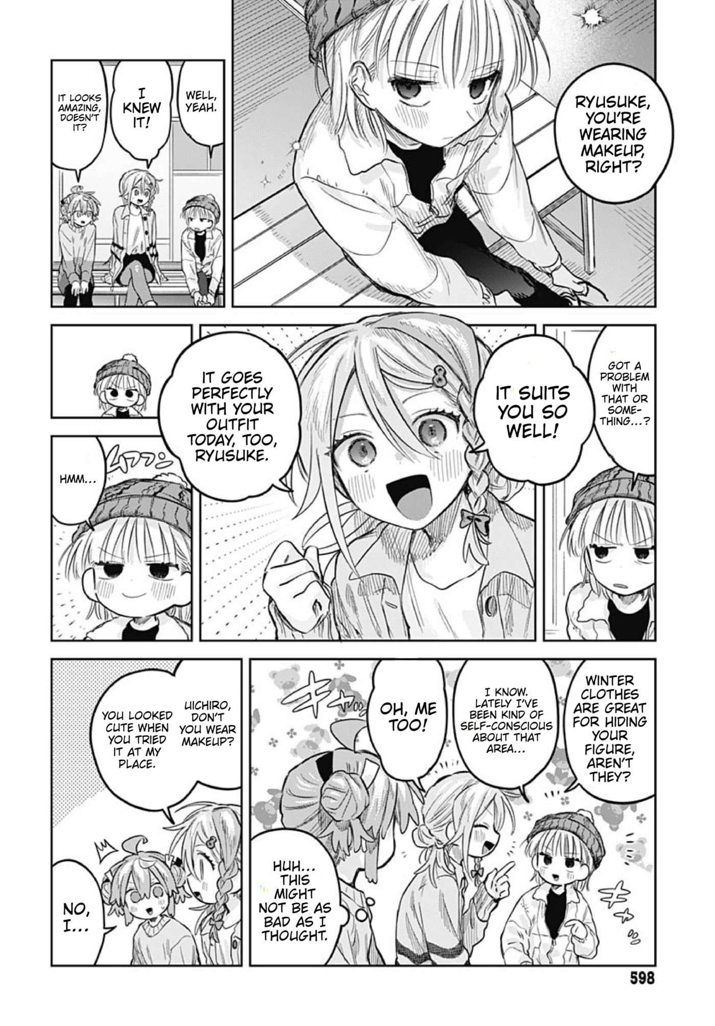 Josou Danshi wa Skirt o Nugitai! Chapter 30 page 7 - 