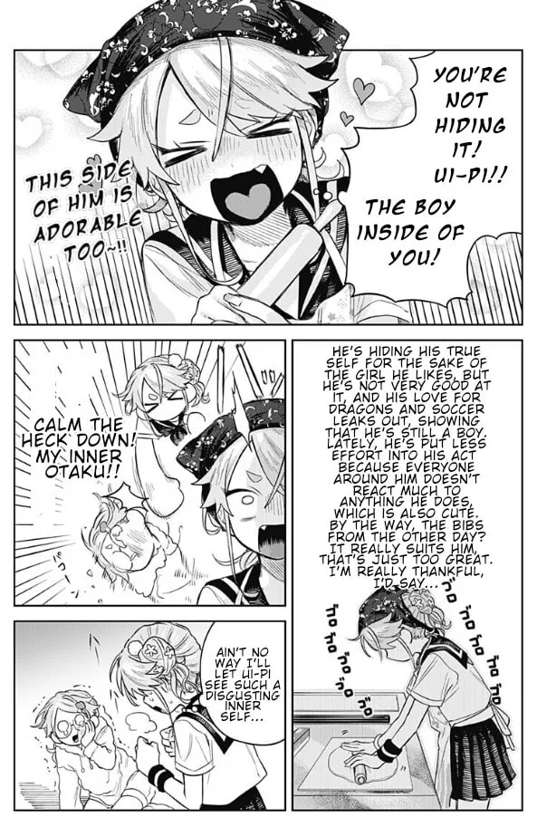 Josou Danshi wa Skirt o Nugitai! Chapter 4 page 14 - 