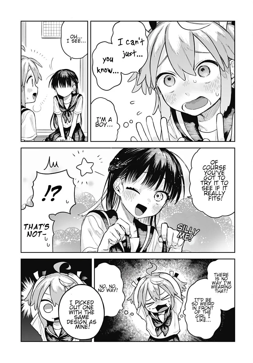 Josou Danshi wa Skirt o Nugitai! Chapter 5 page 4 - 
