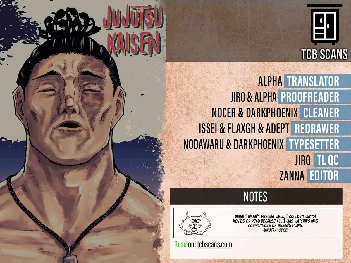 Jujutsu Kaisen (00) Chapter 263 page 2 - 