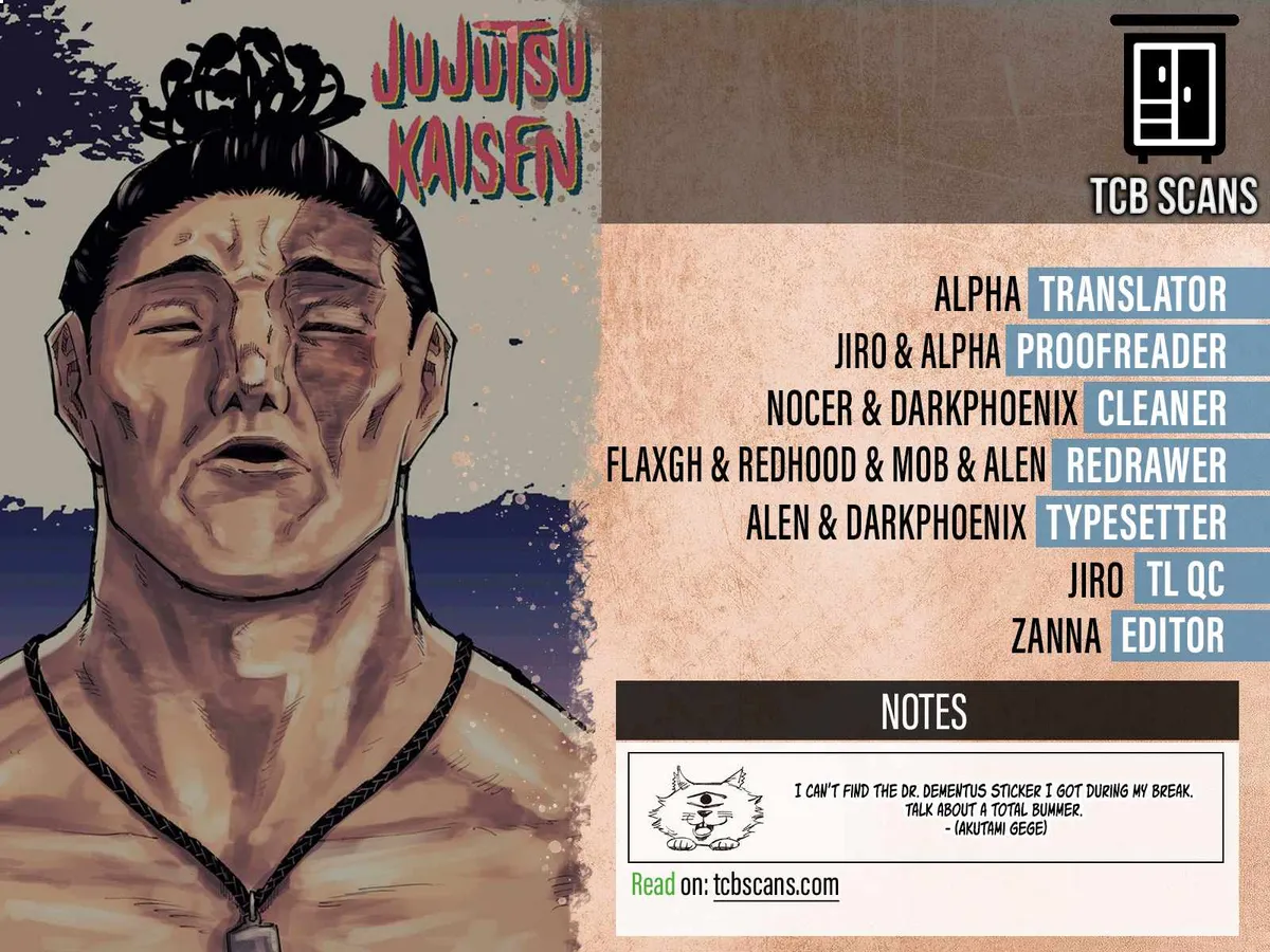 Jujutsu Kaisen (00) Chapter 264 page 2 - 
