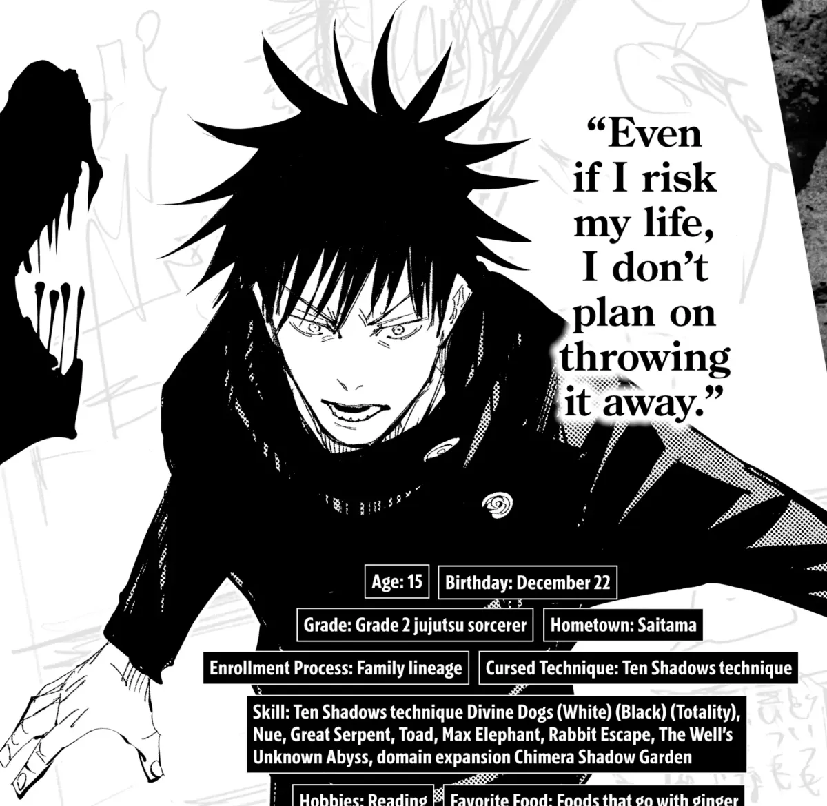 Jujutsu Kaisen: The Official Character Guide Chapter 1 page 11 - 