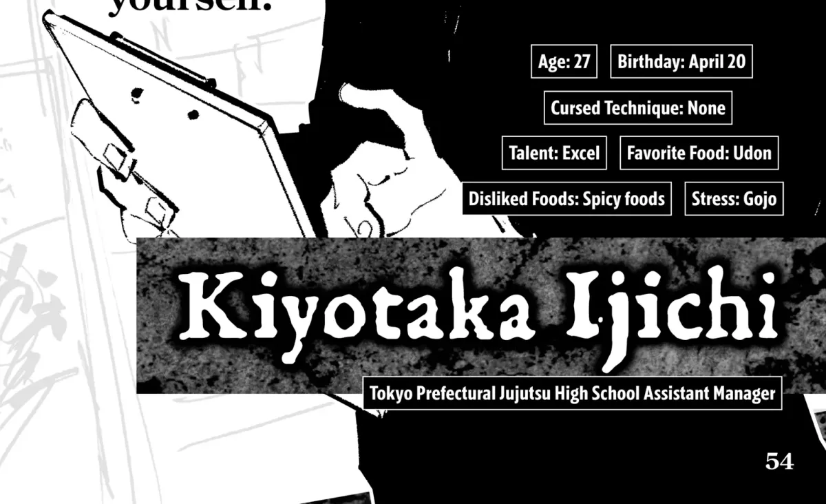 Jujutsu Kaisen: The Official Character Guide Chapter 1 page 102 - 
