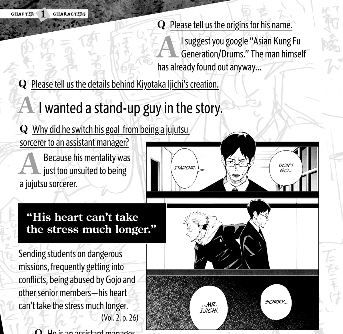 Jujutsu Kaisen: The Official Character Guide Chapter 1 page 103 - 