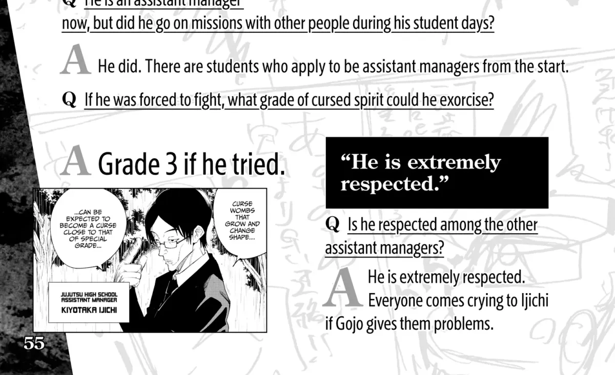 Jujutsu Kaisen: The Official Character Guide Chapter 1 page 104 - 