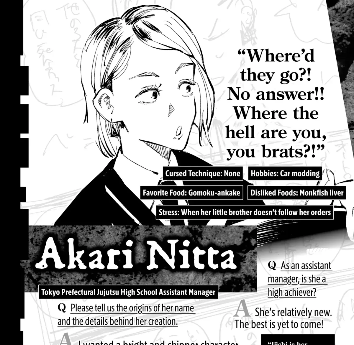 Jujutsu Kaisen: The Official Character Guide Chapter 1 page 105 - 