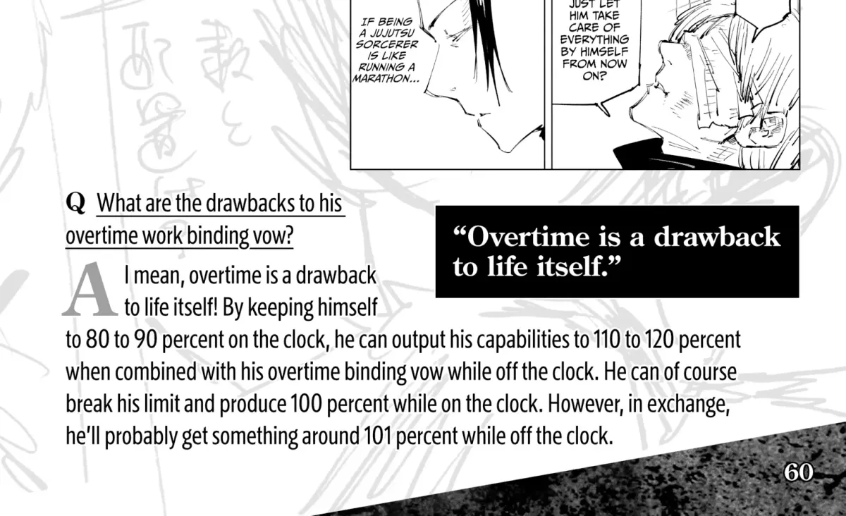 Jujutsu Kaisen: The Official Character Guide Chapter 1 page 112 - 