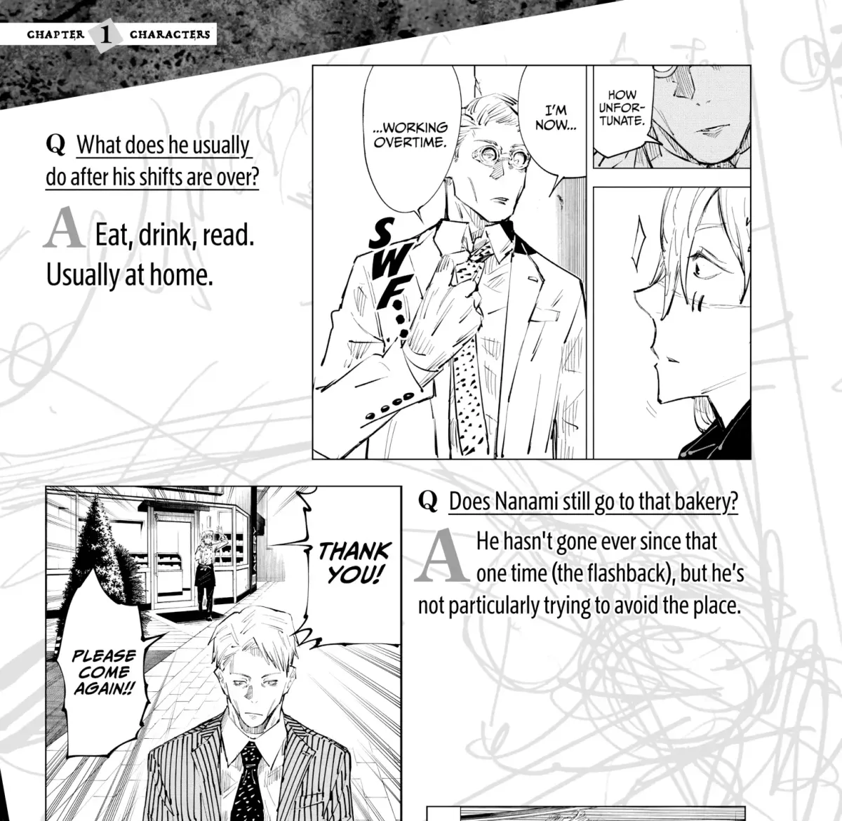 Jujutsu Kaisen: The Official Character Guide Chapter 1 page 113 - 