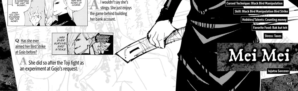 Jujutsu Kaisen: The Official Character Guide Chapter 1 page 118 - 