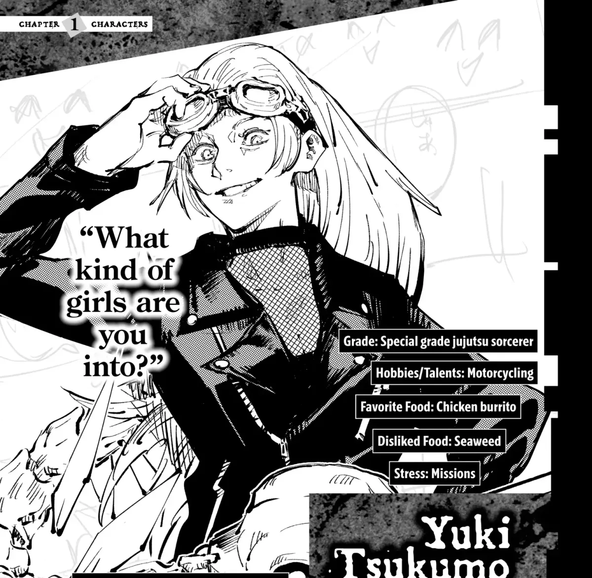 Jujutsu Kaisen: The Official Character Guide Chapter 1 page 121 - 