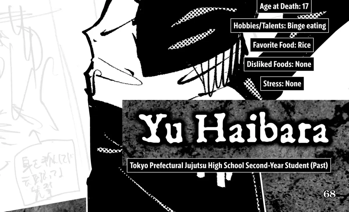 Jujutsu Kaisen: The Official Character Guide Chapter 1 page 124 - 