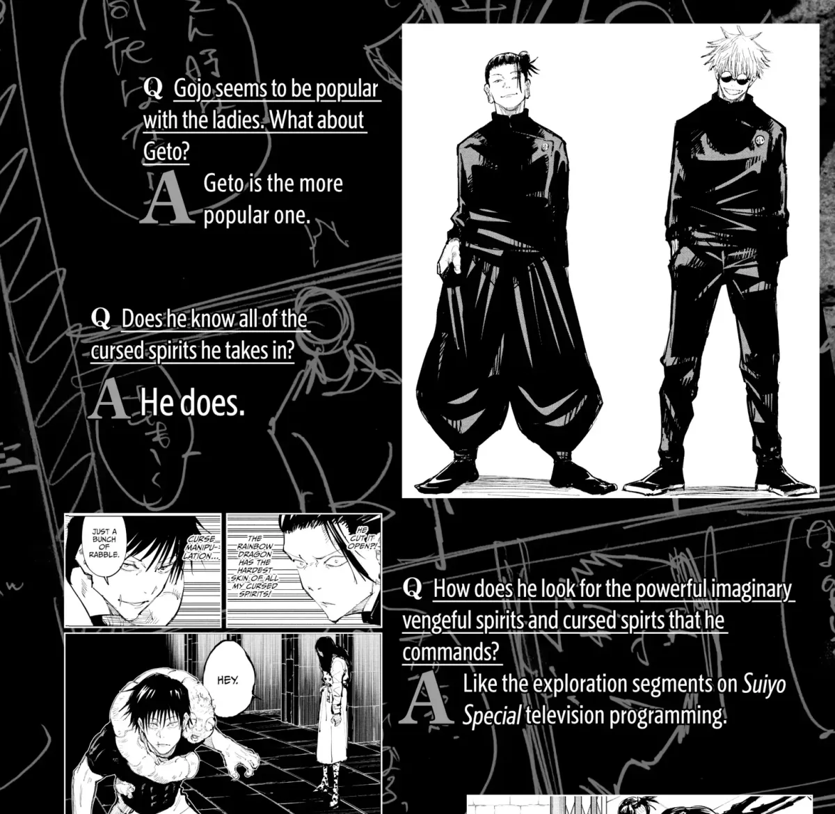 Jujutsu Kaisen: The Official Character Guide Chapter 1 page 129 - 