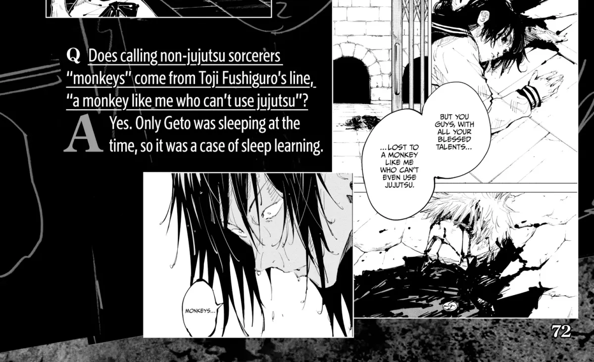 Jujutsu Kaisen: The Official Character Guide Chapter 1 page 130 - 