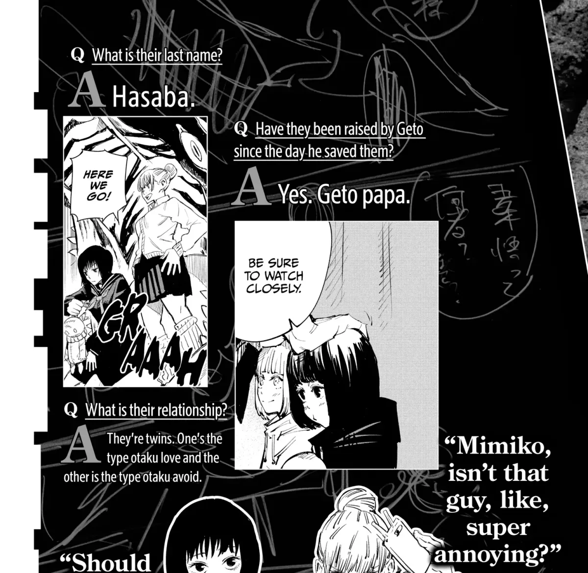 Jujutsu Kaisen: The Official Character Guide Chapter 1 page 137 - 