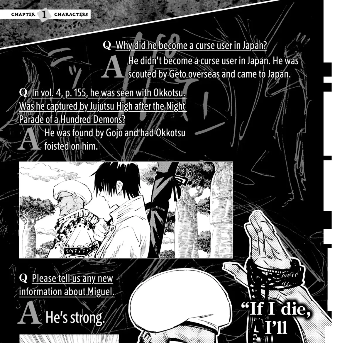 Jujutsu Kaisen: The Official Character Guide Chapter 1 page 139 - 