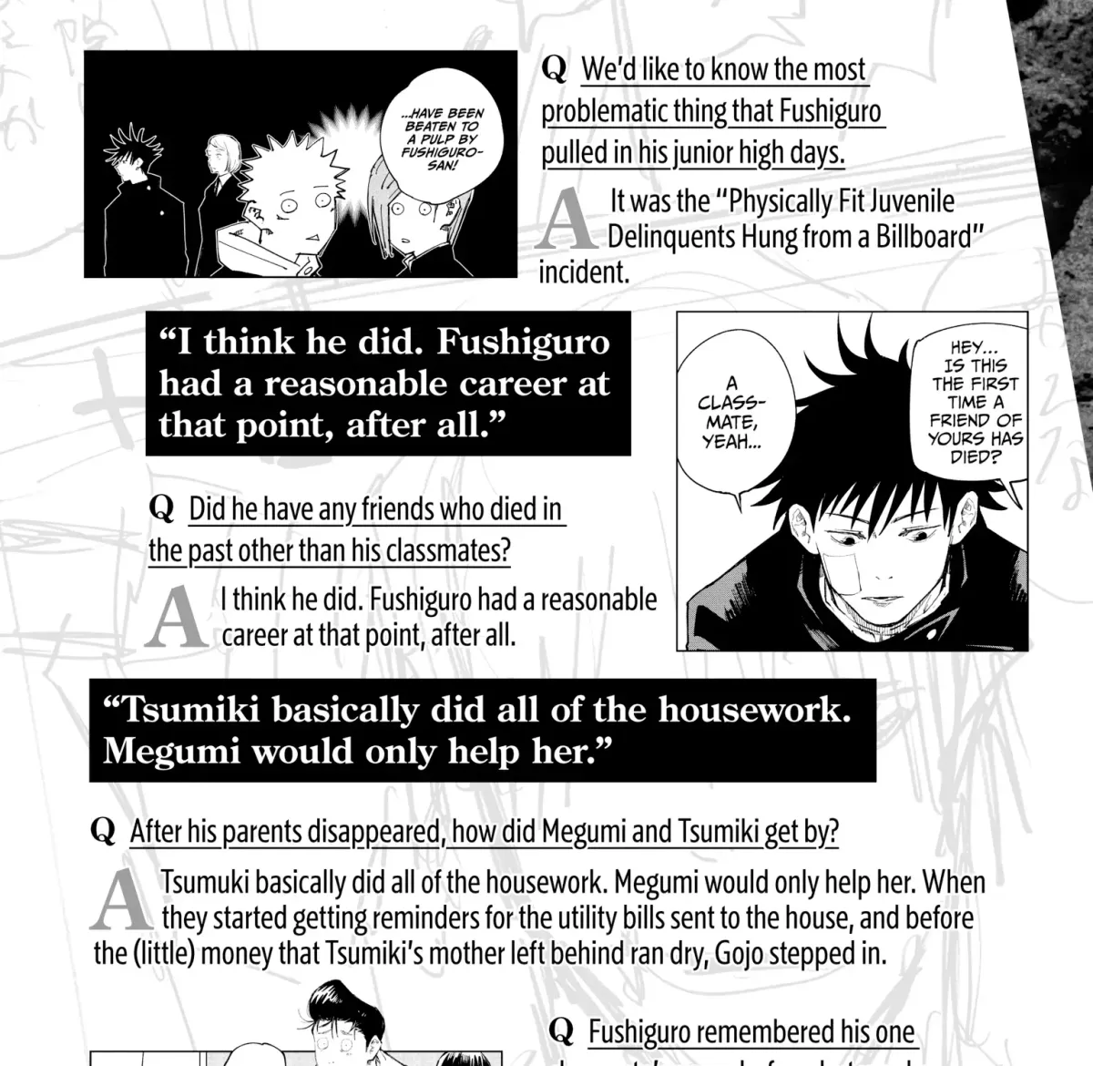 Jujutsu Kaisen: The Official Character Guide Chapter 1 page 15 - 