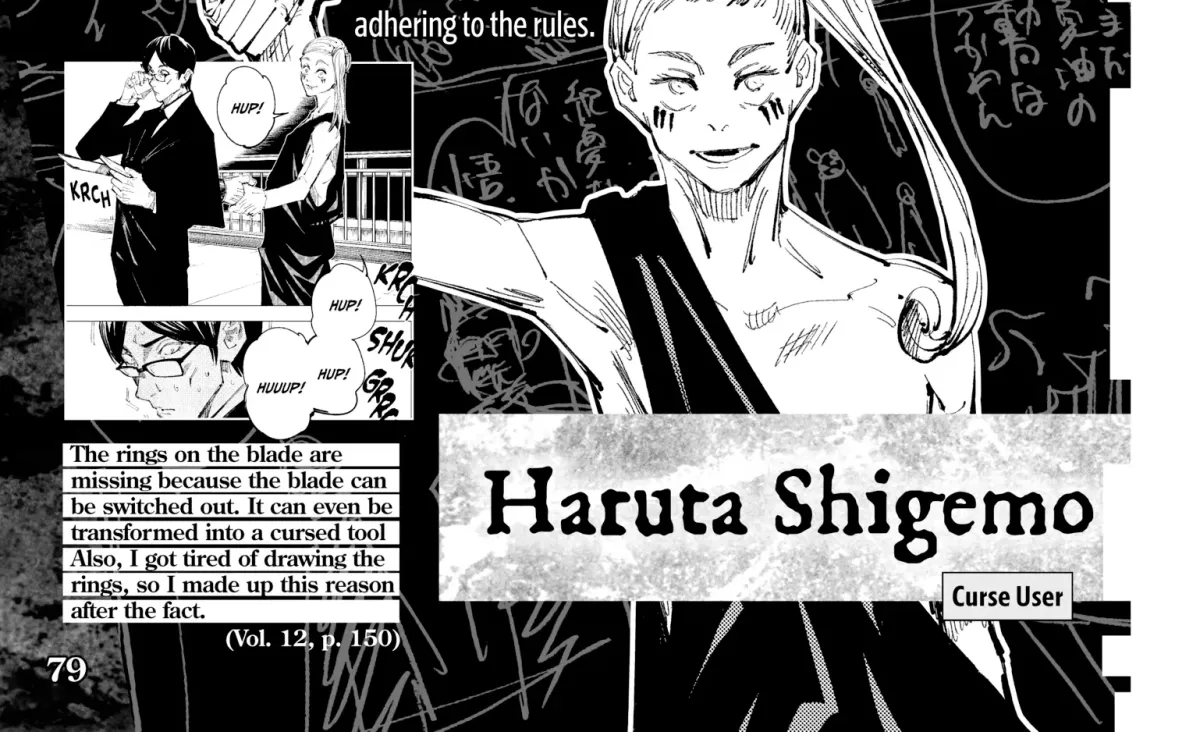 Jujutsu Kaisen: The Official Character Guide Chapter 1 page 144 - 