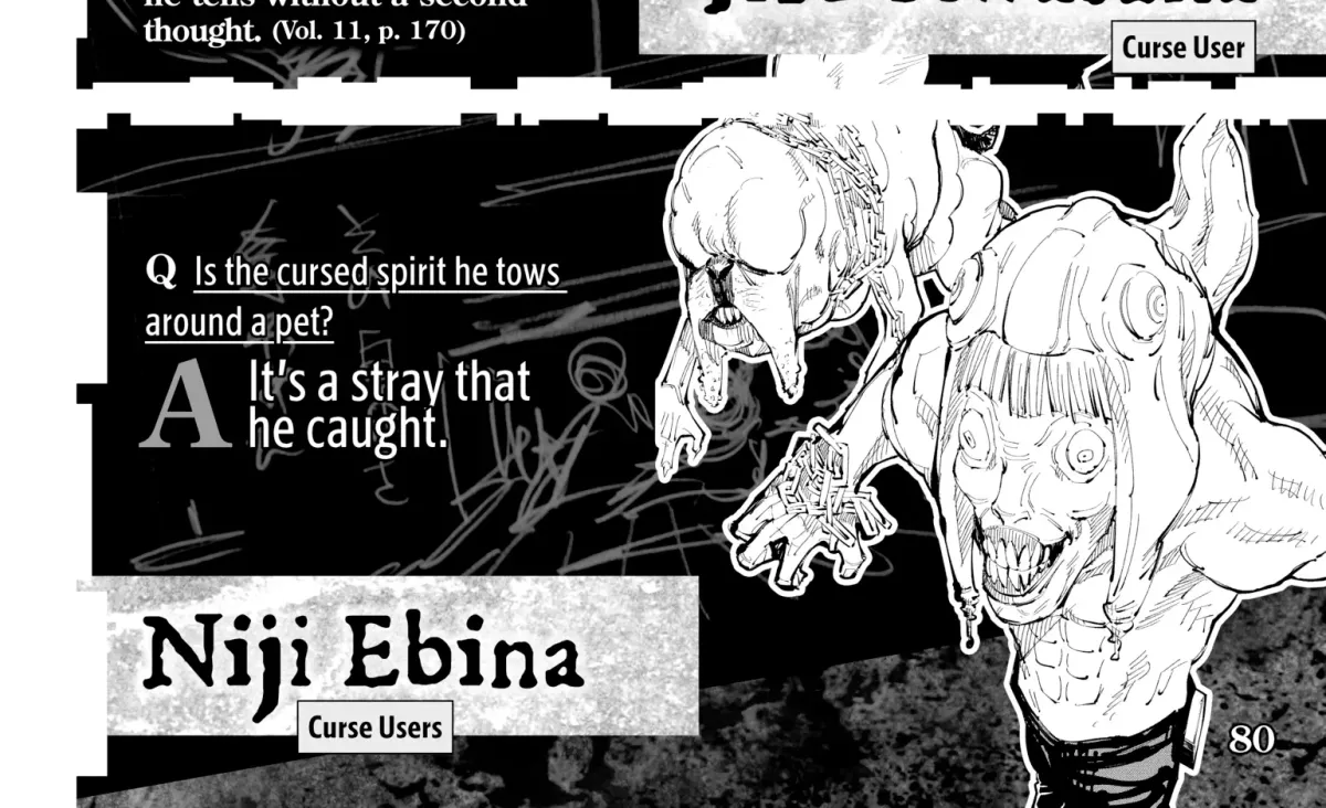 Jujutsu Kaisen: The Official Character Guide Chapter 1 page 146 - 