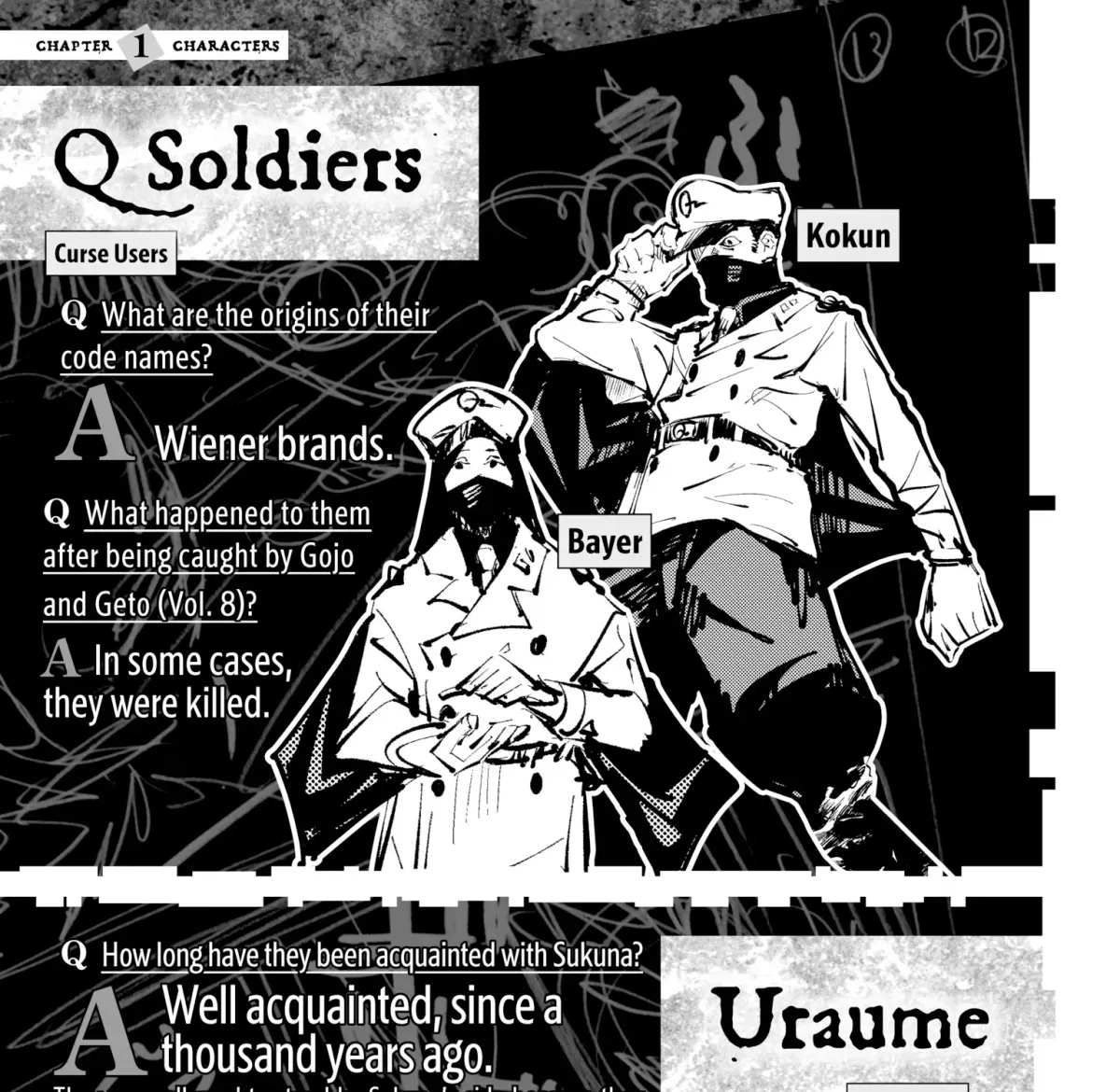 Jujutsu Kaisen: The Official Character Guide Chapter 1 page 147 - 