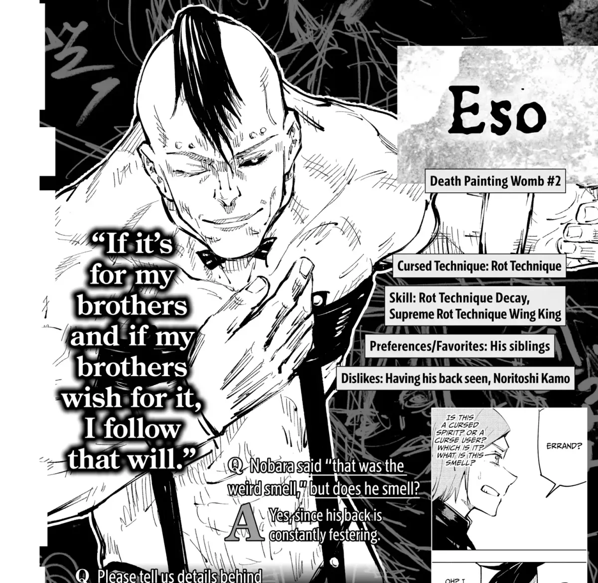 Jujutsu Kaisen: The Official Character Guide Chapter 1 page 159 - 