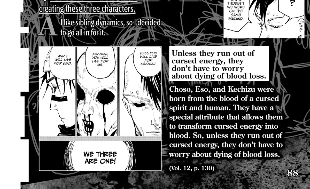 Jujutsu Kaisen: The Official Character Guide Chapter 1 page 160 - 