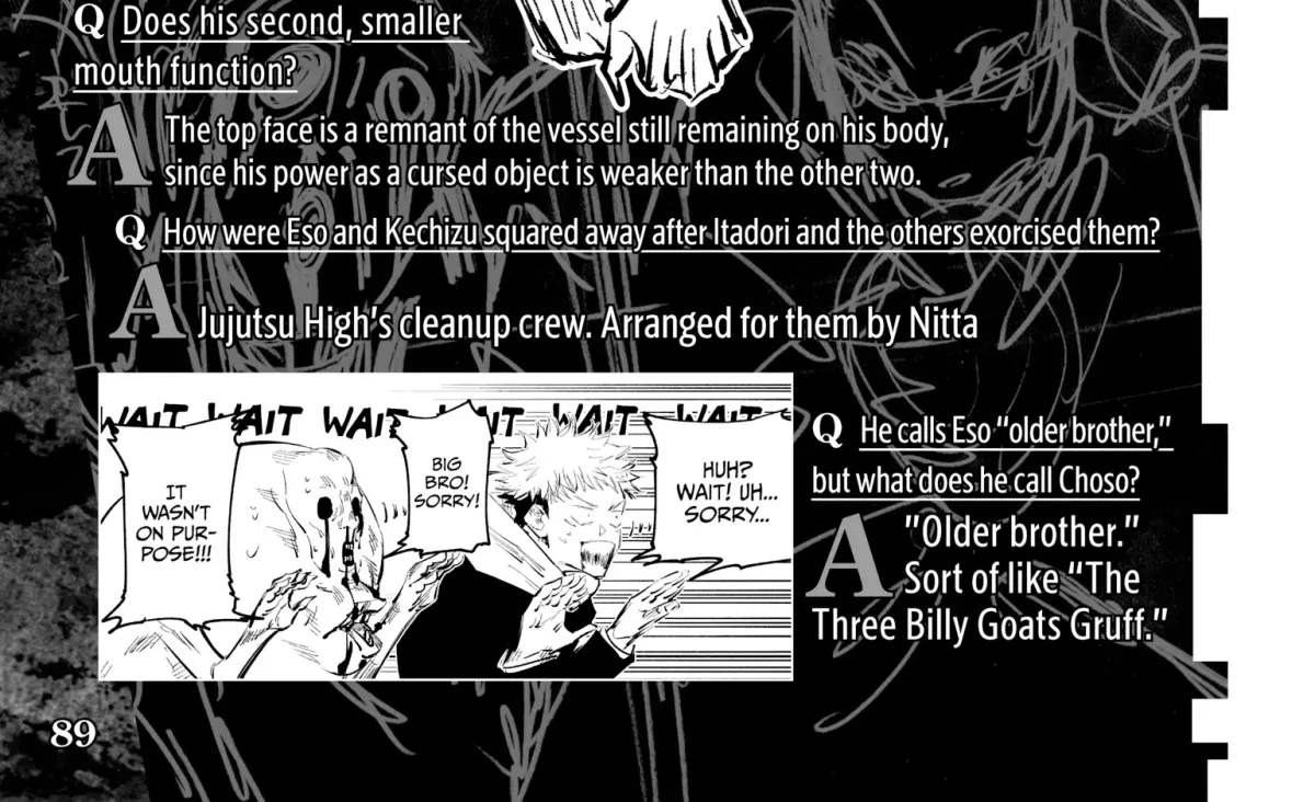 Jujutsu Kaisen: The Official Character Guide Chapter 1 page 162 - 