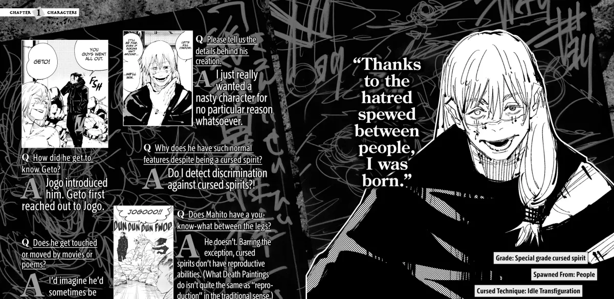 Jujutsu Kaisen: The Official Character Guide Chapter 1 page 163 - 
