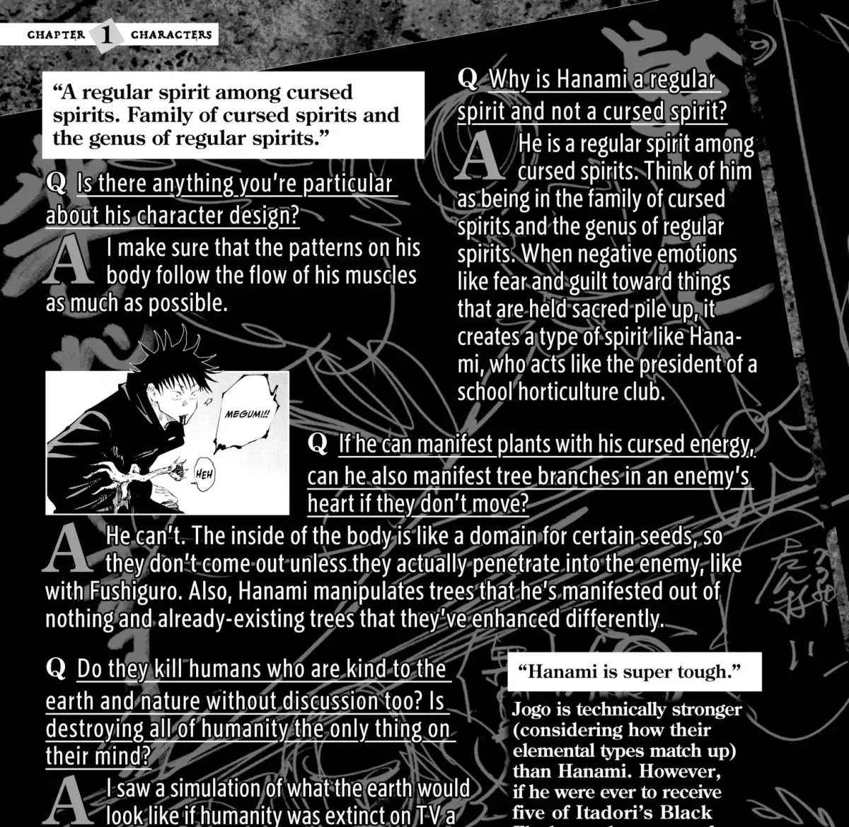 Jujutsu Kaisen: The Official Character Guide Chapter 1 page 171 - 