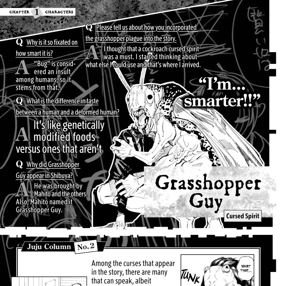 Jujutsu Kaisen: The Official Character Guide Chapter 1 page 175 - 