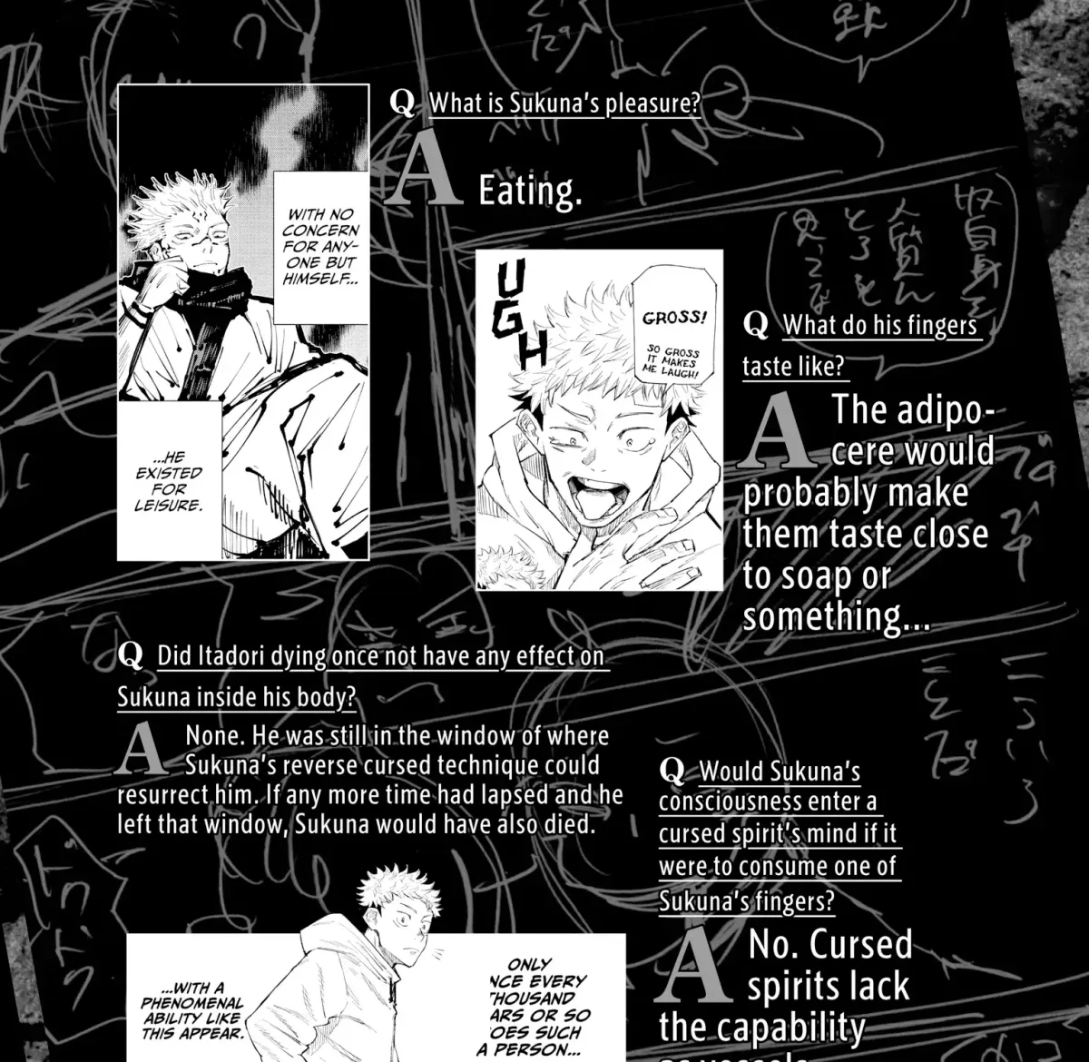 Jujutsu Kaisen: The Official Character Guide Chapter 1 page 183 - 