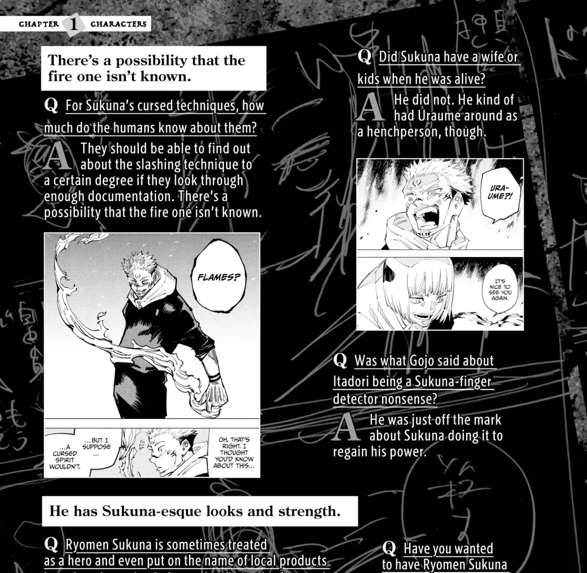 Jujutsu Kaisen: The Official Character Guide Chapter 1 page 185 - 