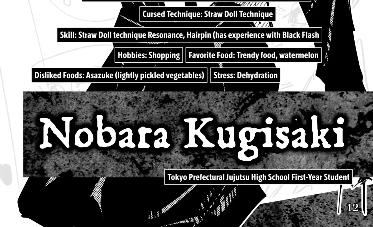 Jujutsu Kaisen: The Official Character Guide Chapter 1 page 20 - 